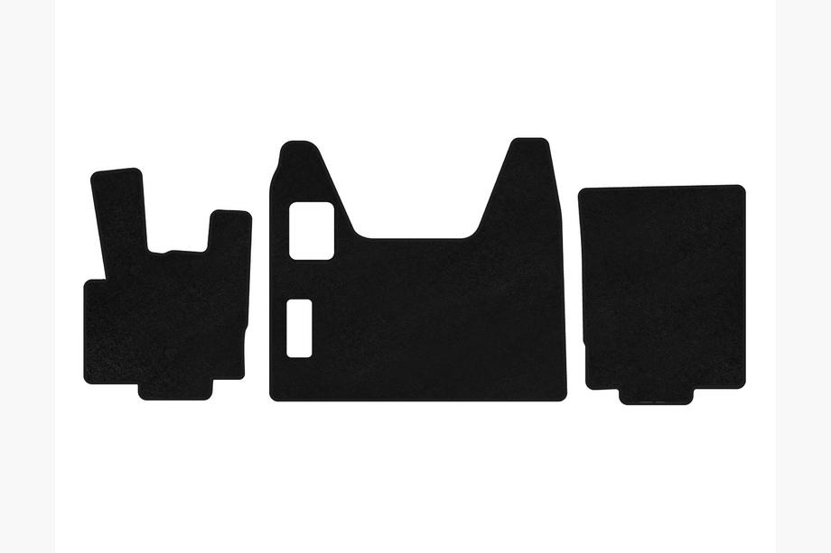 DAF XF95 2002-2006 Textil Fußmatten Classic (Schwarz) Image