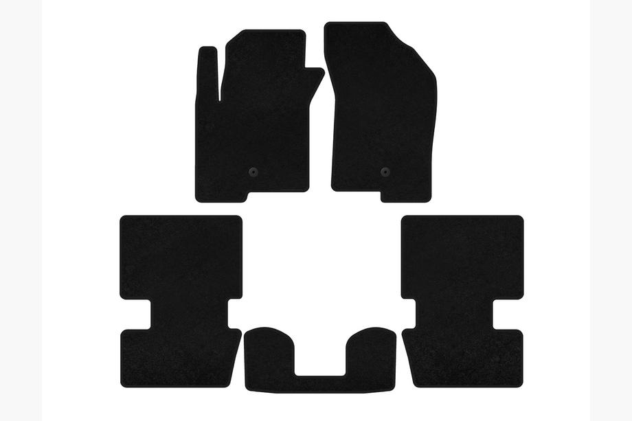 Dodge Caliber 2006-2011 Textil Fußmatten Classic (HB, Schwarz) Image