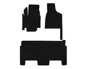 Dodge Grand Caravan V 2008-2020 Textilfußmatten Classic (2008-2020, 2 Reihen, 8-Sitzer/ Ausstattung SXT, Schwarz) Foto 1