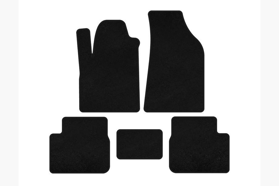 Fiat Bravo 2008-2016 Textil Fußmatten Classic (Schwarz) Image