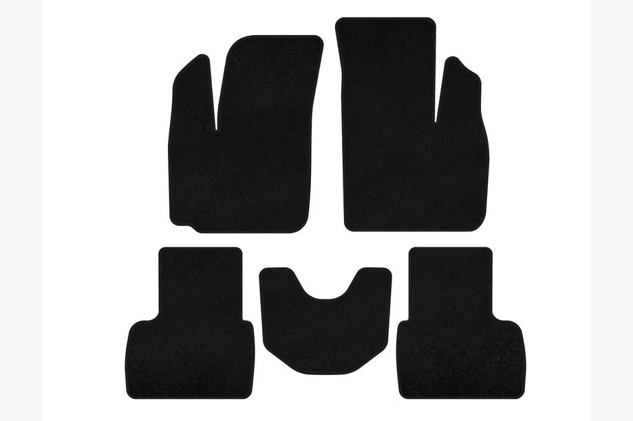 Fiat Doblo I 2001-2005 Textil Fußmatten Classic (Schwarz) Image
