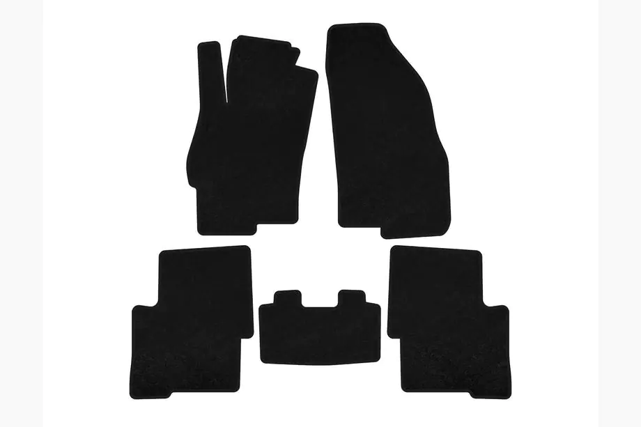 Fiat Linea 2006-2018 Textil-Fußmatten Classic (SD, Schwarz) Image