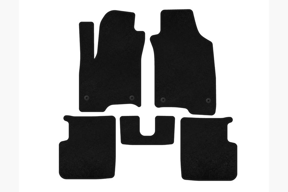Fiat Panda 2011-2023 Textil Fußmatten Classic (Schwarz) Image
