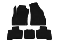 Fiat Fiorino/Qubo 2008-2024 Textil Fußmatten Classic (für Qubo, 2016+, Schwarz) Foto 1