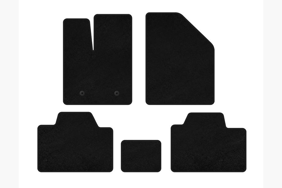 Ford Edge 2006-2014 Textil Fußmatten Classic (Schwarz) Image