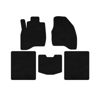 Textil Fußmatten Classic (2015-2019, 5-Sitzer, Schwarz) Foto 1