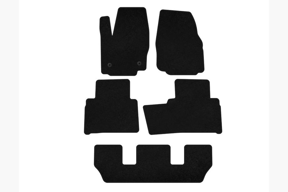 Ford Galaxy 2007-2015 Textil Fußmatten Classic (2 Reihen, Schwarz) Image