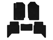 Ford Ranger 2011–2022 Textil Fußmatten Classic (Schwarz) Foto 1
