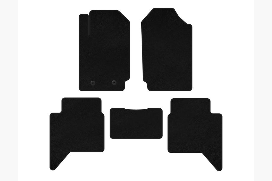Ford Ranger 2011–2022 Textil Fußmatten Classic (Schwarz) Image