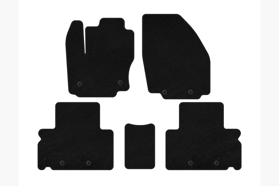 Ford S-Max 2007-2014 Textil Fußmatten Classic (Schwarz) Image