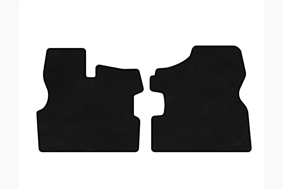 Ford Transit 1991-2000 Textil Fußmatten Classic (Schwarz) Image