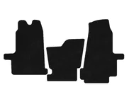 Ford Transit 2000–2014 Textil Fußmatten Classic (2000-2006, Automatik, Schwarz) Foto 1