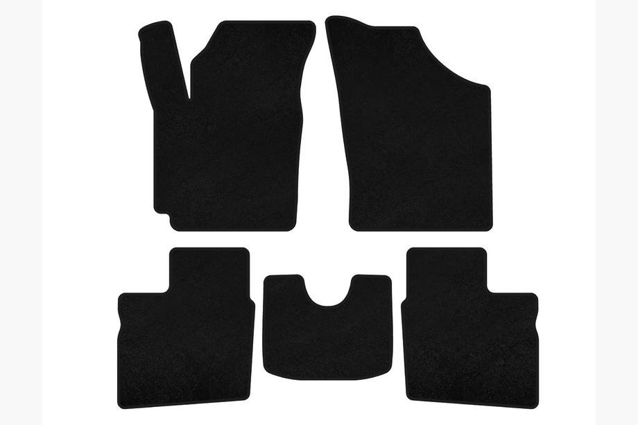 Geely CK-1 2005-2008 Textil Fußmatten Classic (2005-2009, SD, Schwarz) Image