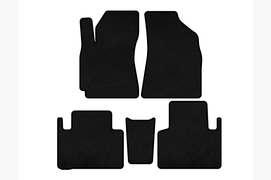 Geely Emgrand X7 2011- Textil Fußmatten Classic (Schwarz) Image