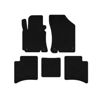 Textil Fußmatten Classic (Schwarz) Foto 1