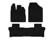 Honda Pilot 2015-2022 Textil Fußmatten Classic (2 Reihen, Schwarz) Foto 2