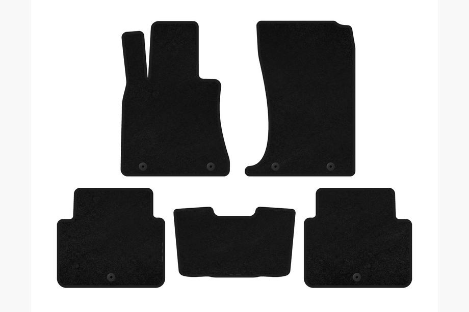 Hyundai Genesis DH 2013-2016 Textil-Fußmatten Classic (SD, Schwarz) Image