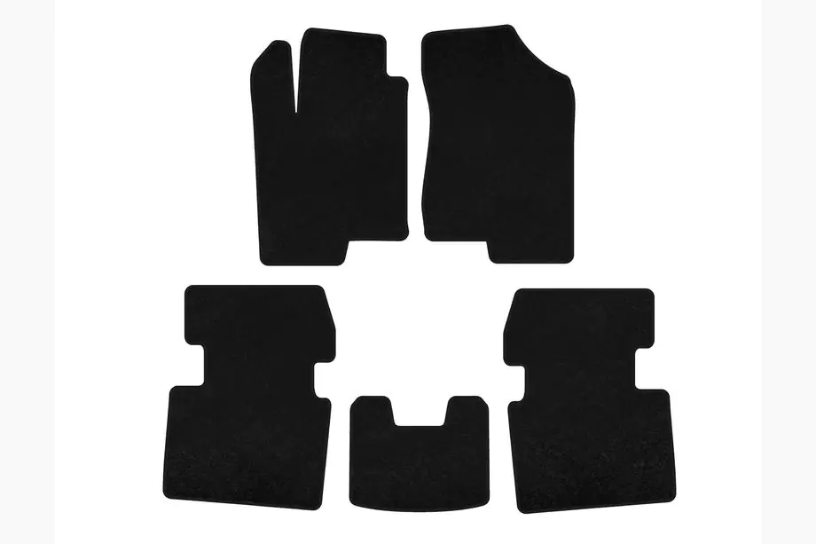 Hyundai Sonata NF 2004-2009 Textil Fußmatten Classic (schwarz) Image