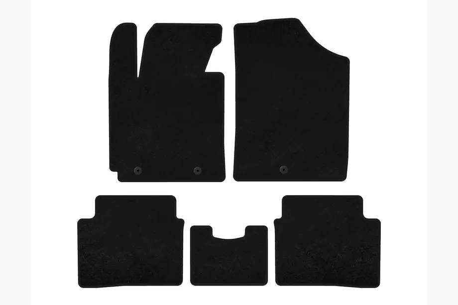 Hyundai Veloster 2011-2017 Textil Fußmatten Classic (schwarz) Image