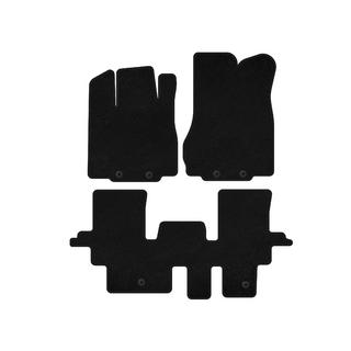 Textil Fußmatten Classic (2 Reihen, Schwarz) Infiniti QX60 2016-2021 Foto 1