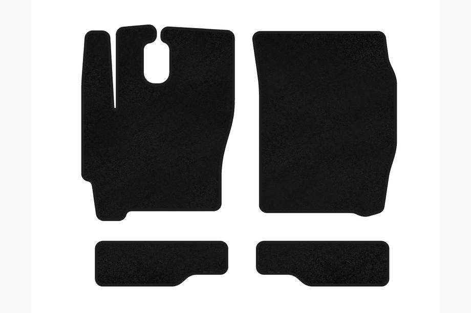 Iveco Eurocargo 2002-2008 Textil Fußmatten Classic (schwarz) Image