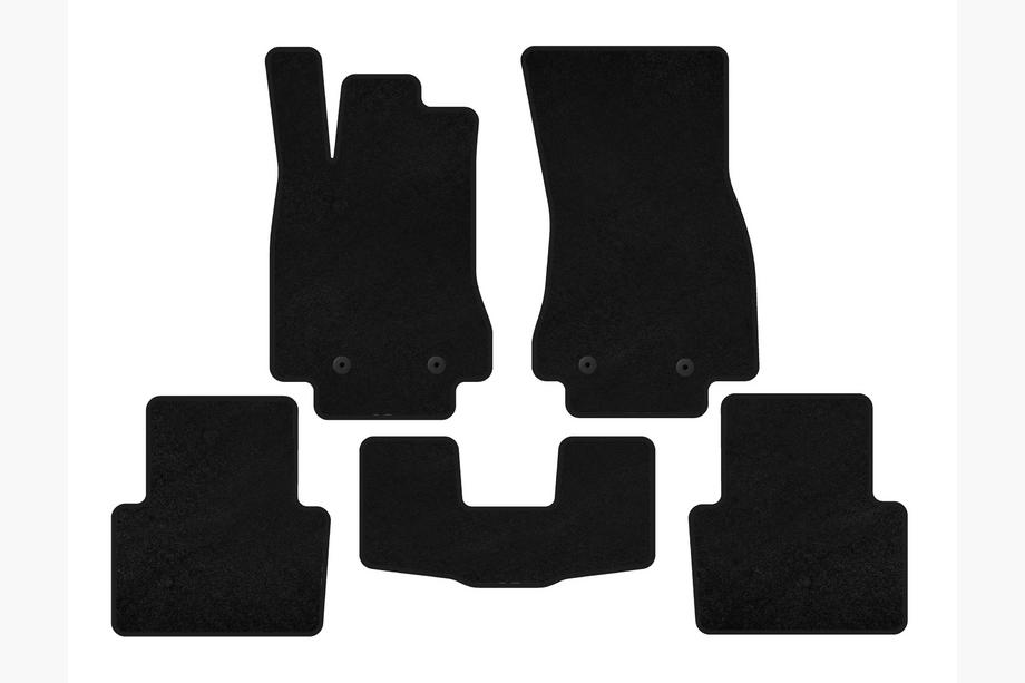 Jaguar XF 2009-2016 Textil Fußmatten Classic (schwarz) Image