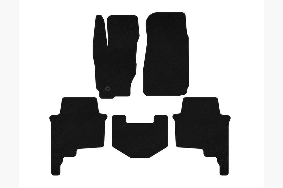 Jeep Commander 2005-2010 Textil Fußmatten Classic (schwarz) Image