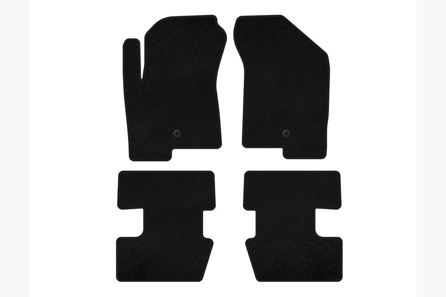 Jeep Compass 2006-2016 Textil Fußmatten Classic (2011-2016, Schwarz) Image