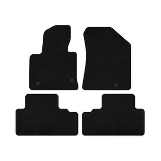 Textil Fußmatten Classic (schwarz)
