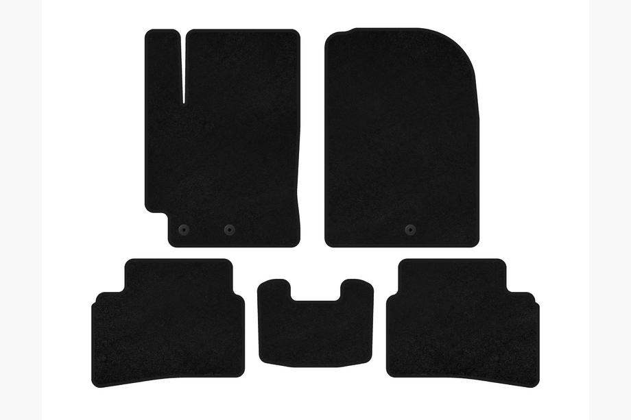 Kia Stonic 2017- Textil Fußmatten Classic (ab 2019, Schwarz) Image