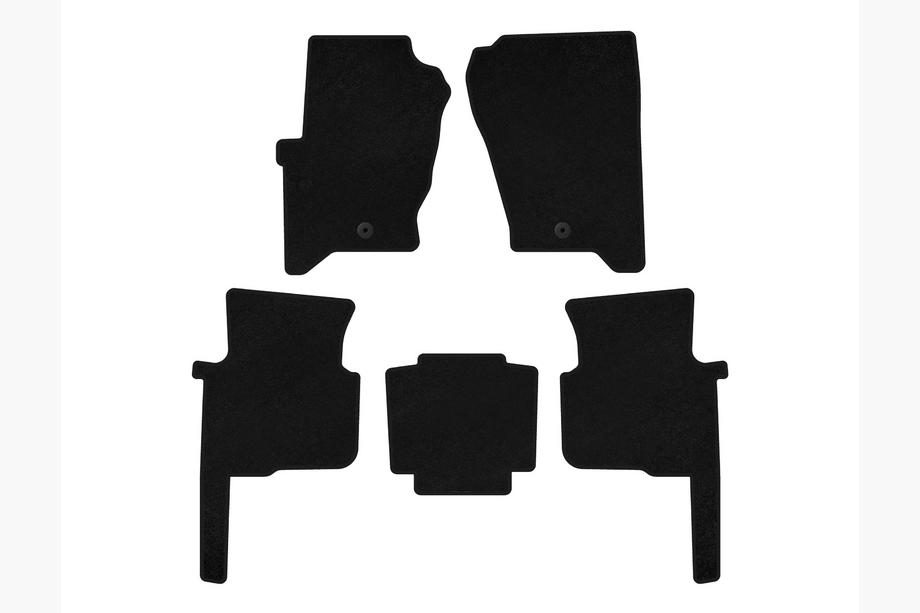 Land Rover Discovery III 2004–2009 Textil Fußmatten Classic (Schwarz) Image