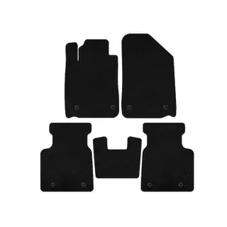 Textil Fußmatten Classic (schwarz)