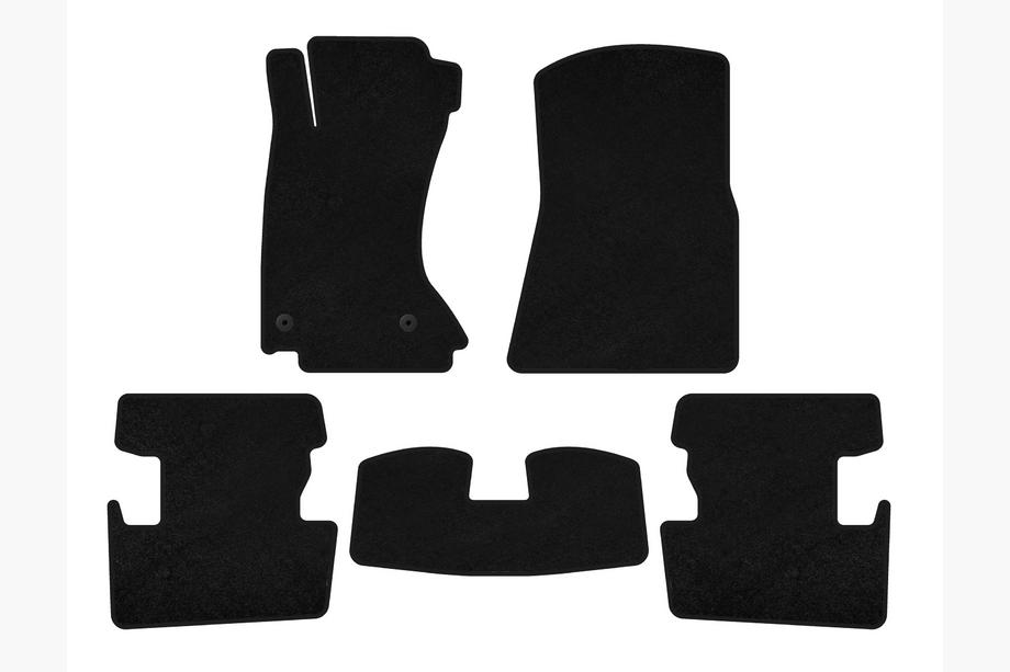 Lexus IS 2005-2013 Textilfußmatten Classic (Allrad, Schwarz) Image