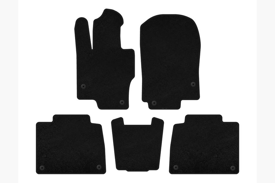 Mercedes GLE W167 2018- Textil Fußmatten Classic (Schwarz) Image