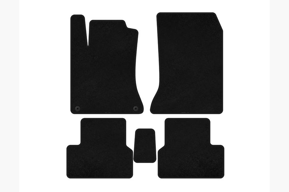 Mercedes B-class W246 2011-2018 Textil-Fußmatten Classic (2011-2014, schwarz) Image