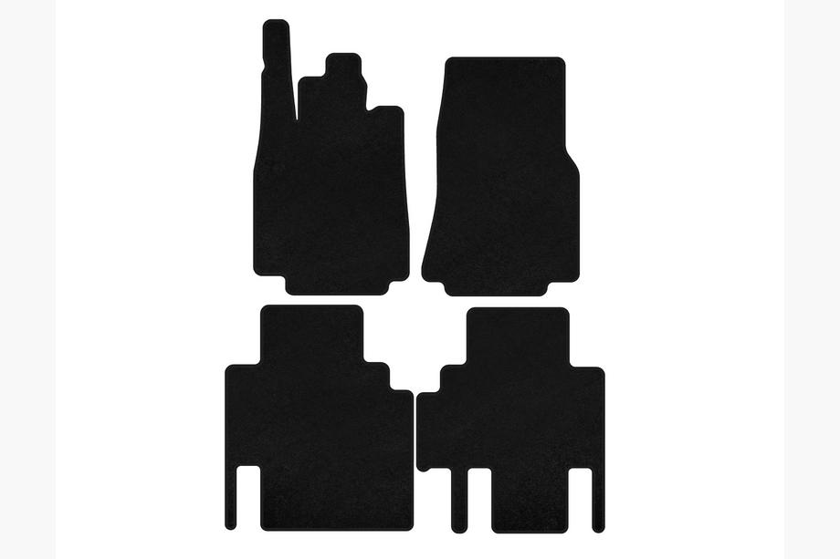 Mercedes Vaneo W414 2001-2005 Textil Fußmatten Classic (schwarz) Image