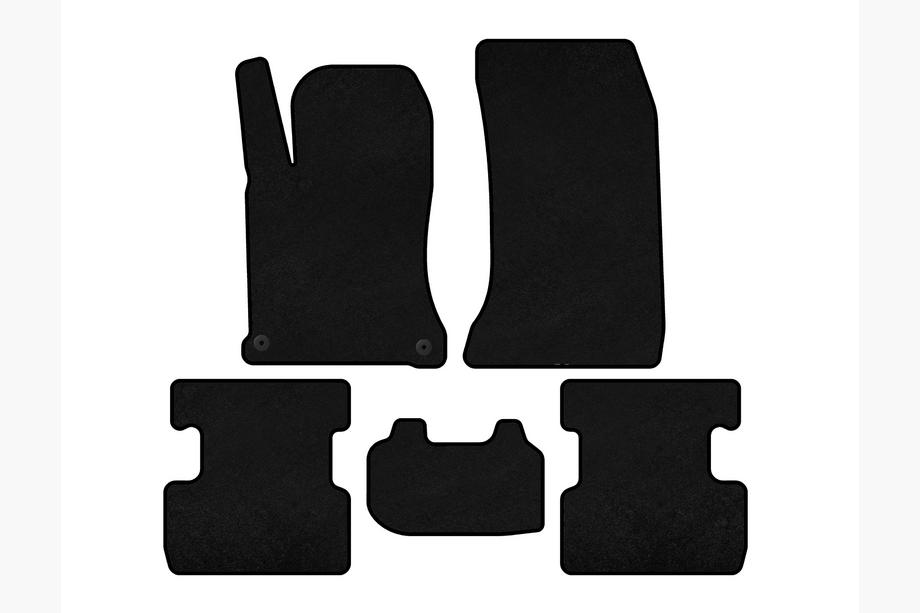 Mercedes GLA X156 2014-2019 Textil Fußmatten Classic (Schwarz) Image