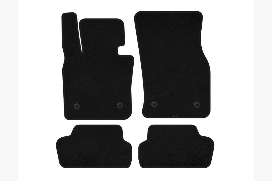Mini Cooper F55/56/57 2014-2023 Textil Fußmatten Classic (für F56, Schwarz) Image