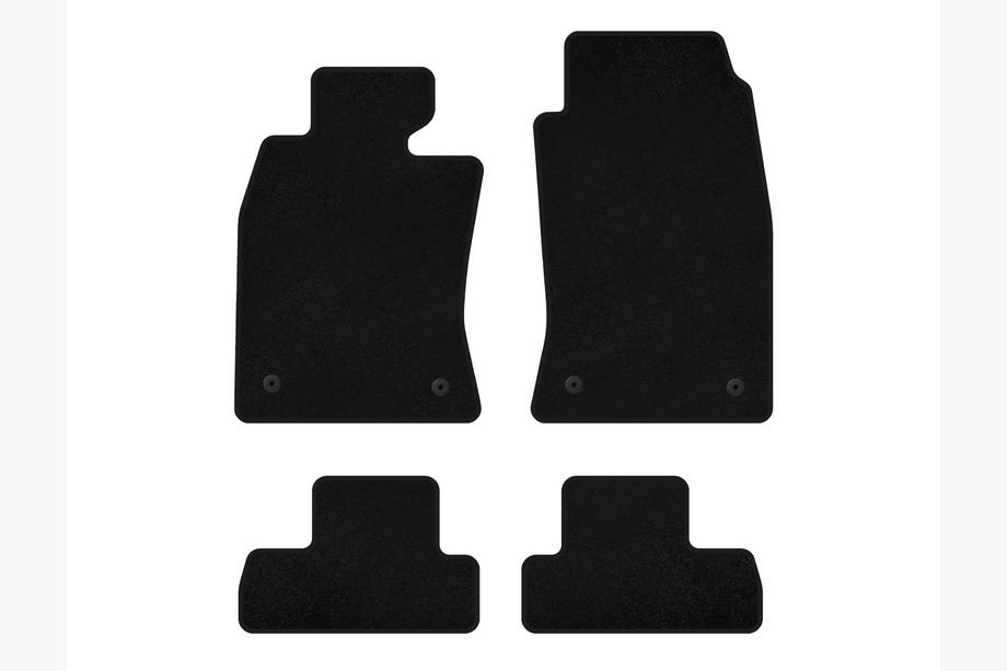 Mini Cooper R50/52/53 2000-2006 Textil Fußmatten Classic (für R50, schwarz) Image