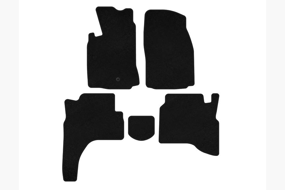 Mitsubishi Pajero Sport 1996-2007 Textil Fußmatten Classic (Schwarz) Image