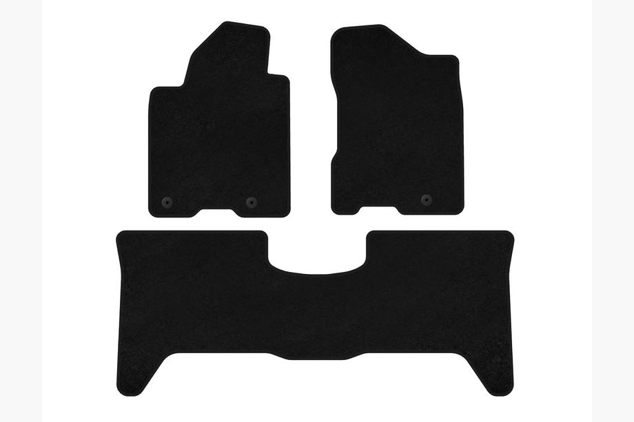 Nissan Armada 2003-2015 Textil Fußmatten Classic (2 Reihen, 2003-2008, Schwarz) Image