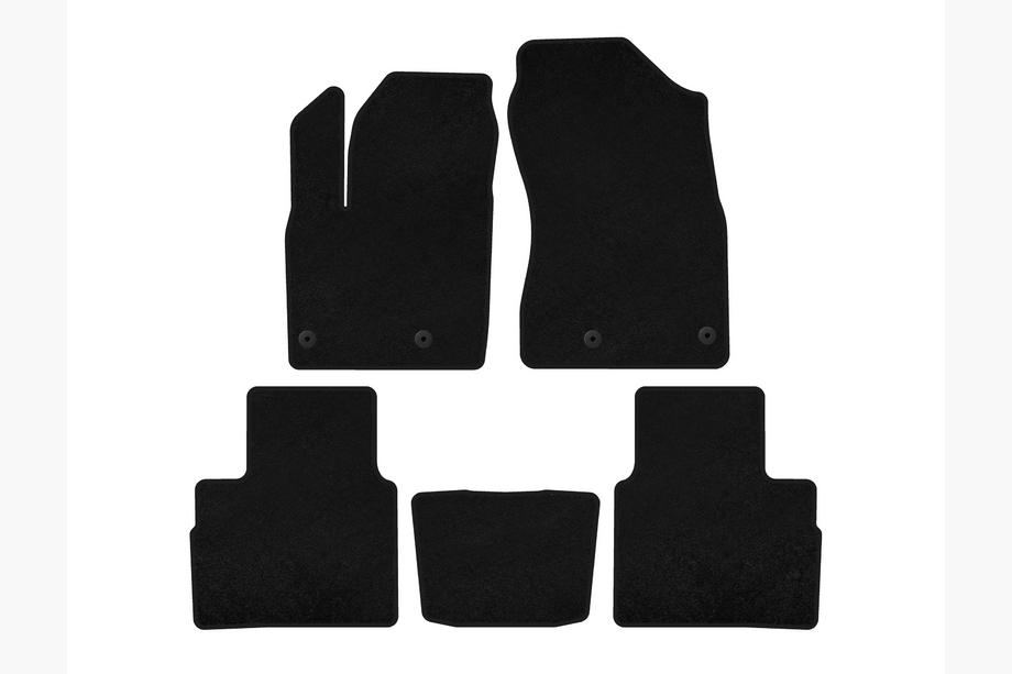 Nissan X-trail T33/Rogue 2022- Textil Fußmatten Classic (5-Sitzer, Schwarz) Image