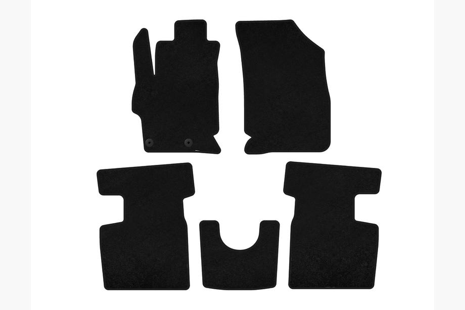 Peugeot 301 2012- Textil Fußmatten Classic (2017+, SD, Schwarz) Image