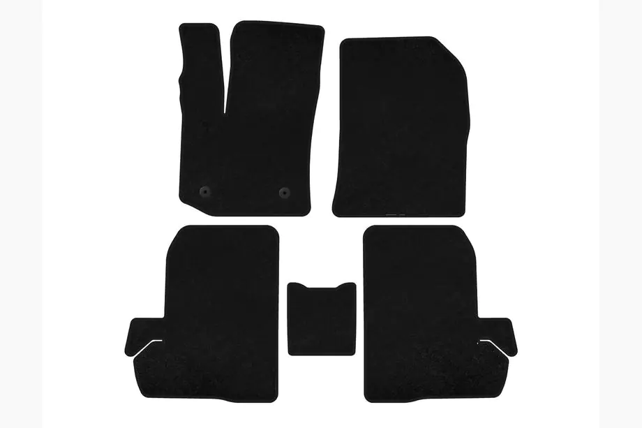 Renault Dokker 2013-2022 Textil Fußmatten Classic (Schwarz) Image