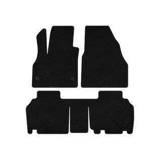 Textil Fußmatten Classic (2 Reihen, 5-türig/7-Sitzer, Schwarz) Foto 1