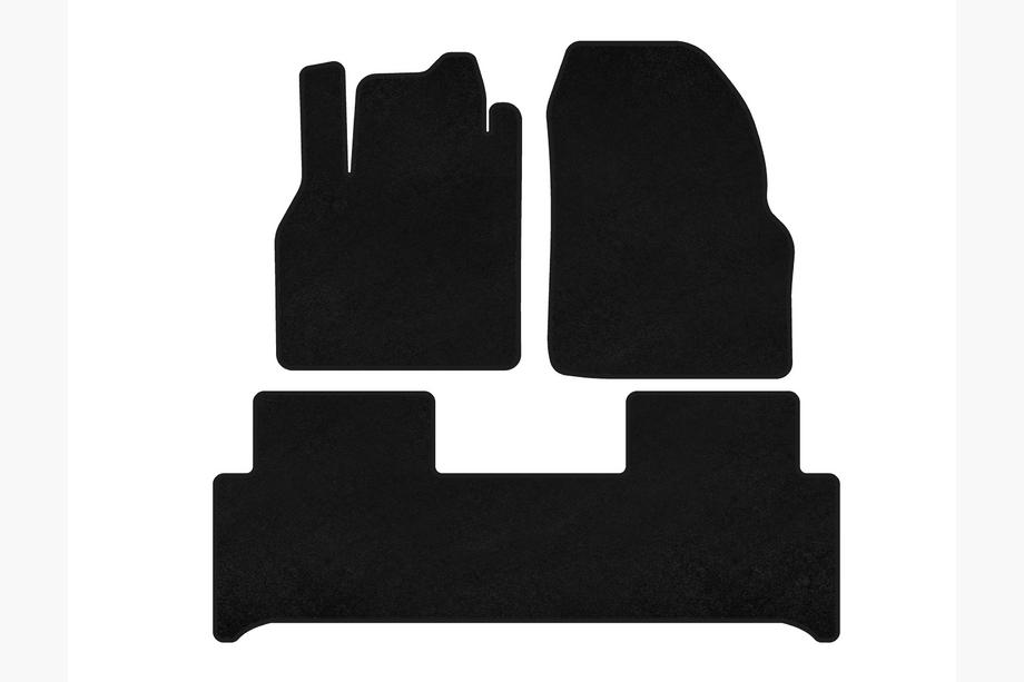 Renault Scenic/Grand 2003-2009 Textil Fußmatten Classic (Schwarz) Image