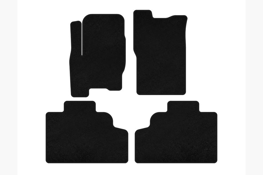 SsangYong Korando 1997-2006 Textil Fußmatten Classic (schwarz) Image
