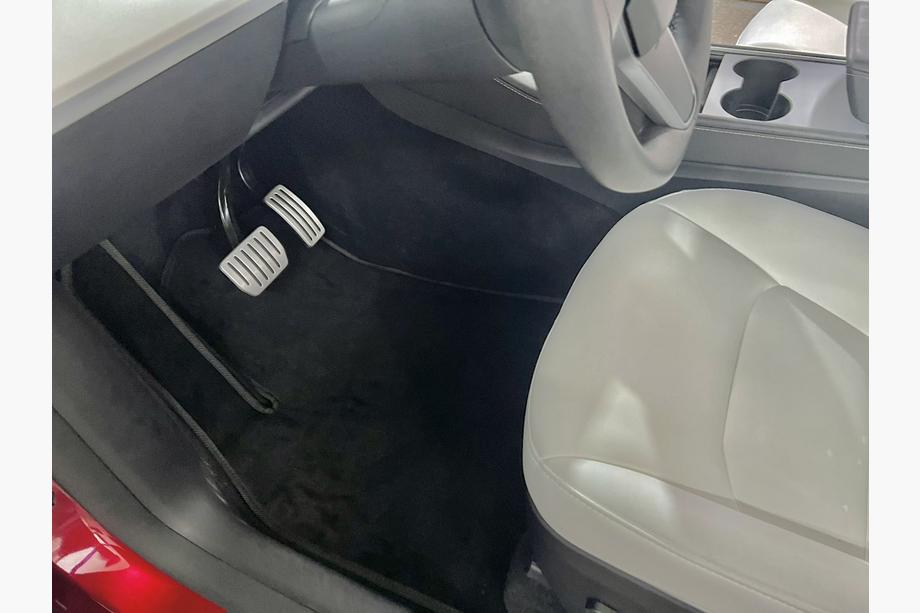 Tesla Model Y 2020- Textil-Fußmatten Classic (2020-2024, Schwarz) Image