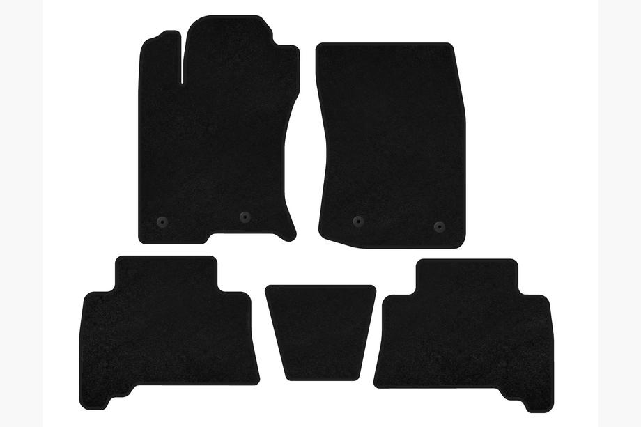 Toyota 4Runner 2009-2024 Textil Fußmatten Classic (2009-2014, Schwarz) Image