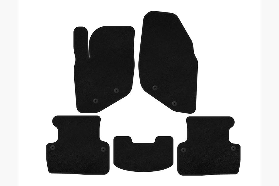 Volvo V70 2000-2007 Textil Fußmatten Classic (schwarz) Image